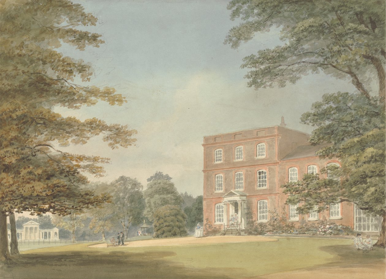 Ayot House, Ayot St. Lawrence, Hertfordshire autorstwa Samuel Davis