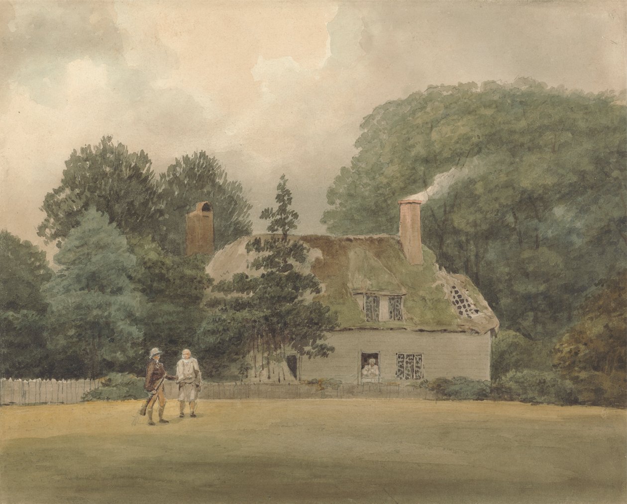 Domek na terenie Ayot St. Lawrence Hertfordshire autorstwa Samuel Davis