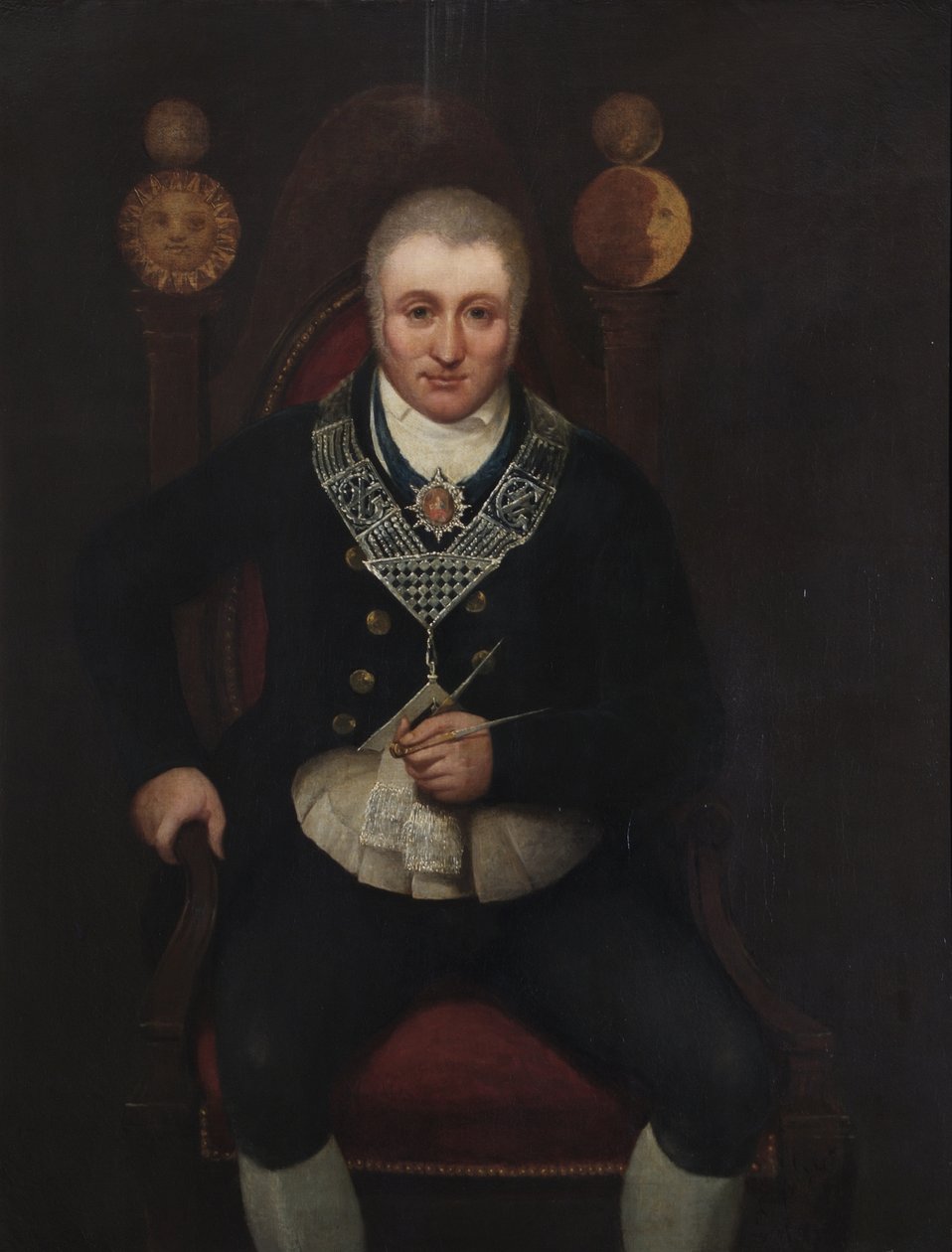 Anthony Ten Broeke, ok.1770 autorstwa Samuel Drummond