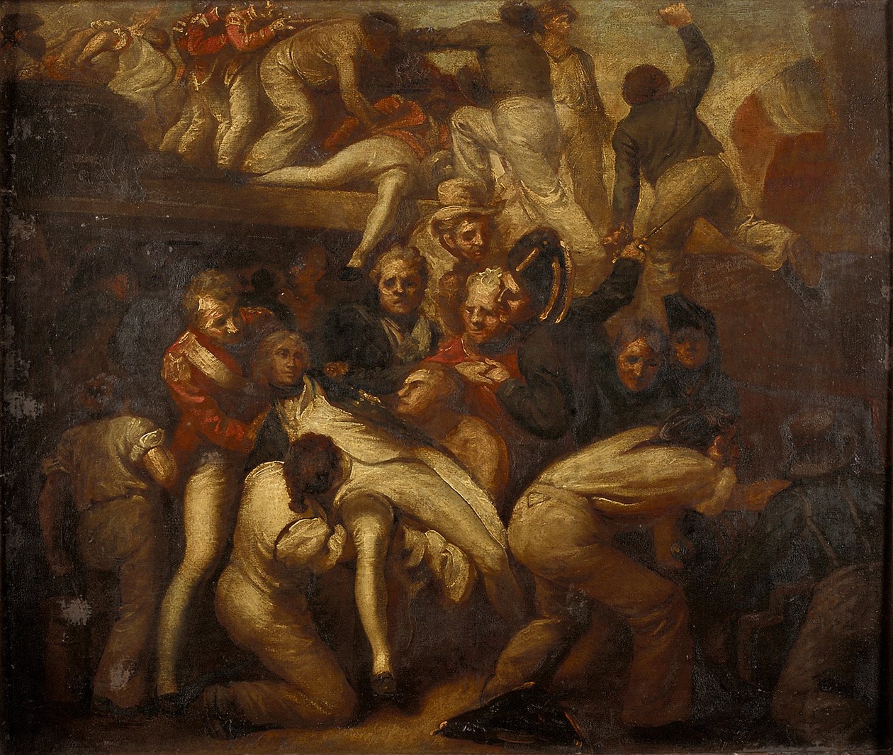 Śmierć Horatio Nelsona autorstwa Samuel Drummond