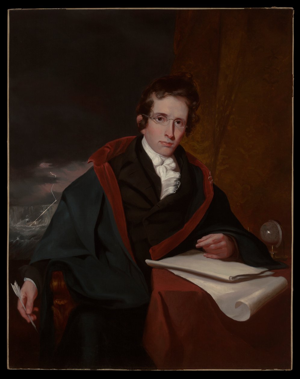 Alexander Metcalf Fisher (1794-1822), BA 1813, MA 1816 autorstwa Samuel Finley Breese Morse