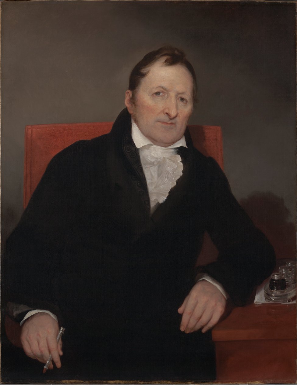 Eli Whitney (1765-1825) BA 1792, MA 1795 autorstwa Samuel Finley Breese Morse