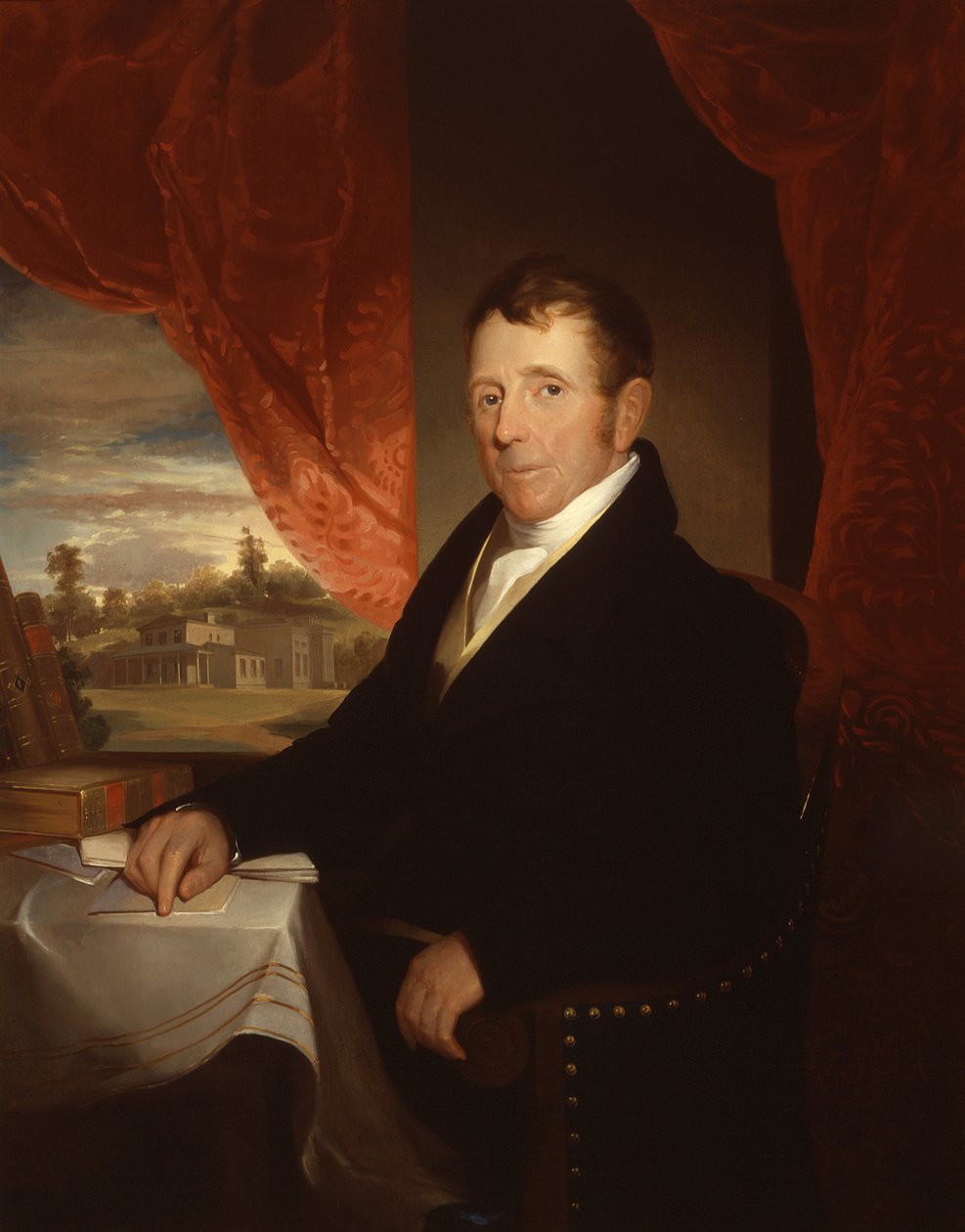 George Clarke autorstwa Samuel Finley Breese Morse