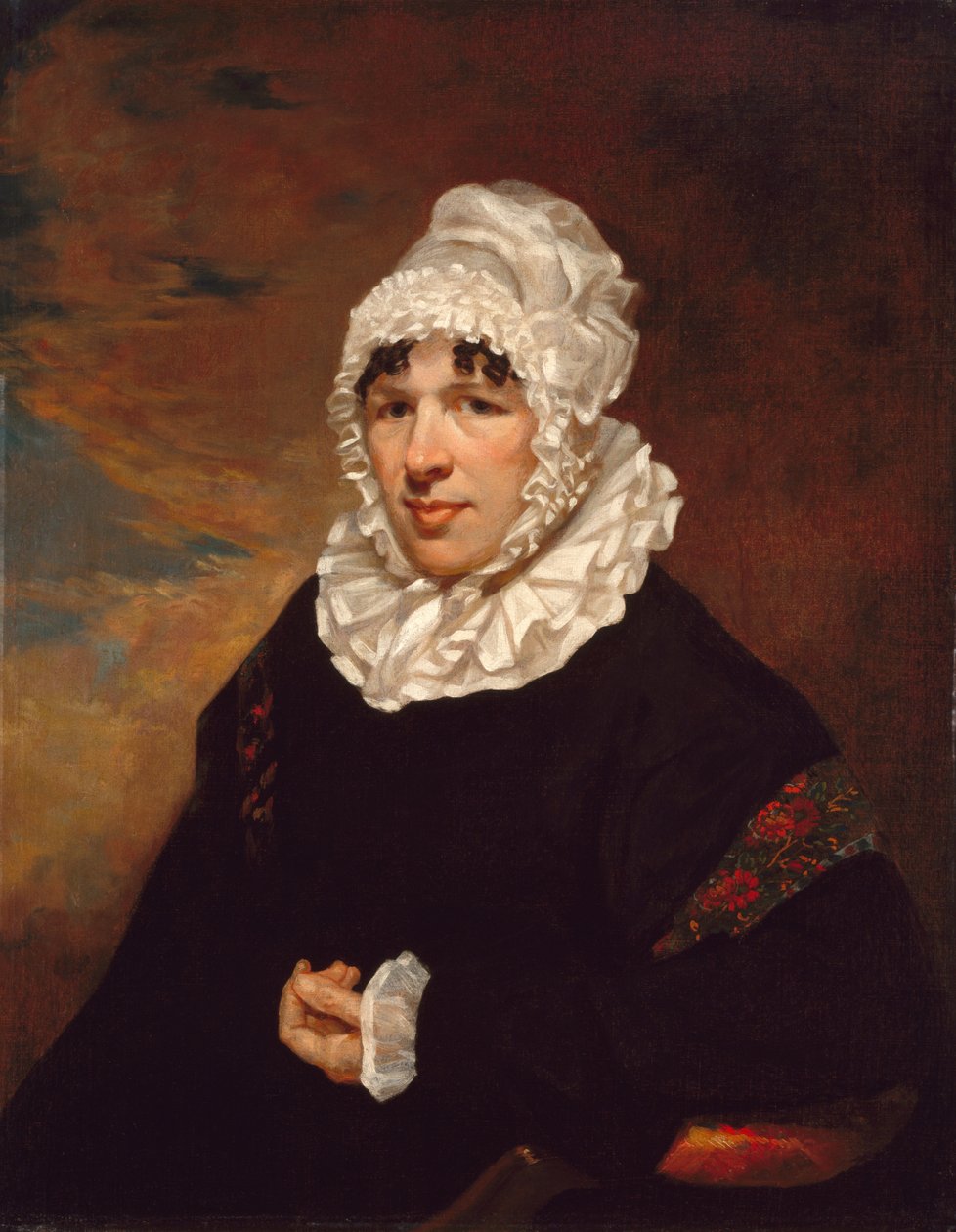 Portret pani John Earnest Poyas, 1818-19 autorstwa Samuel Finley Breese Morse