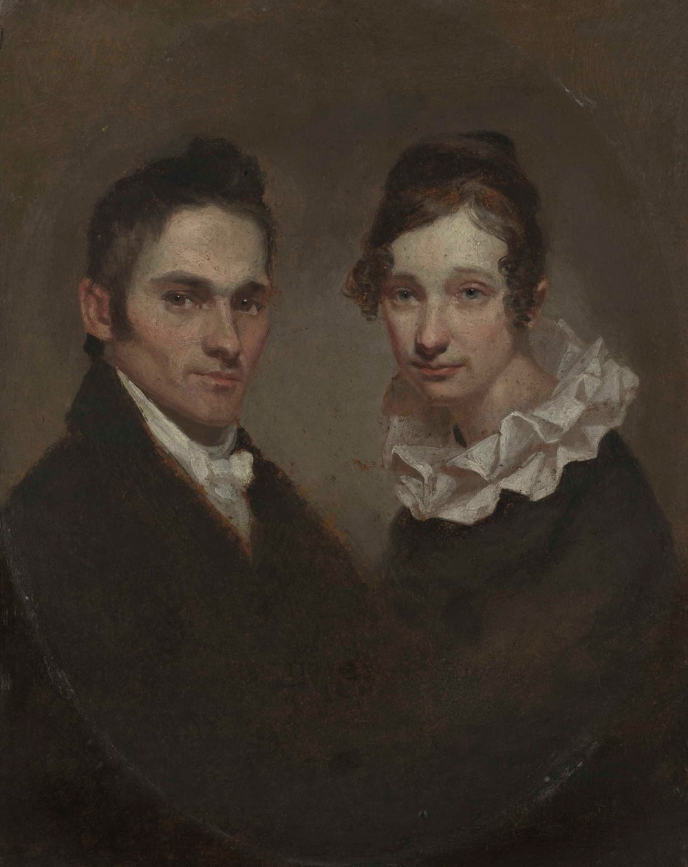 Wielebny (1789-1869) i pani Hiram Bingham (Sybil Mosely, zm. 1848) autorstwa Samuel Finley Breese Morse