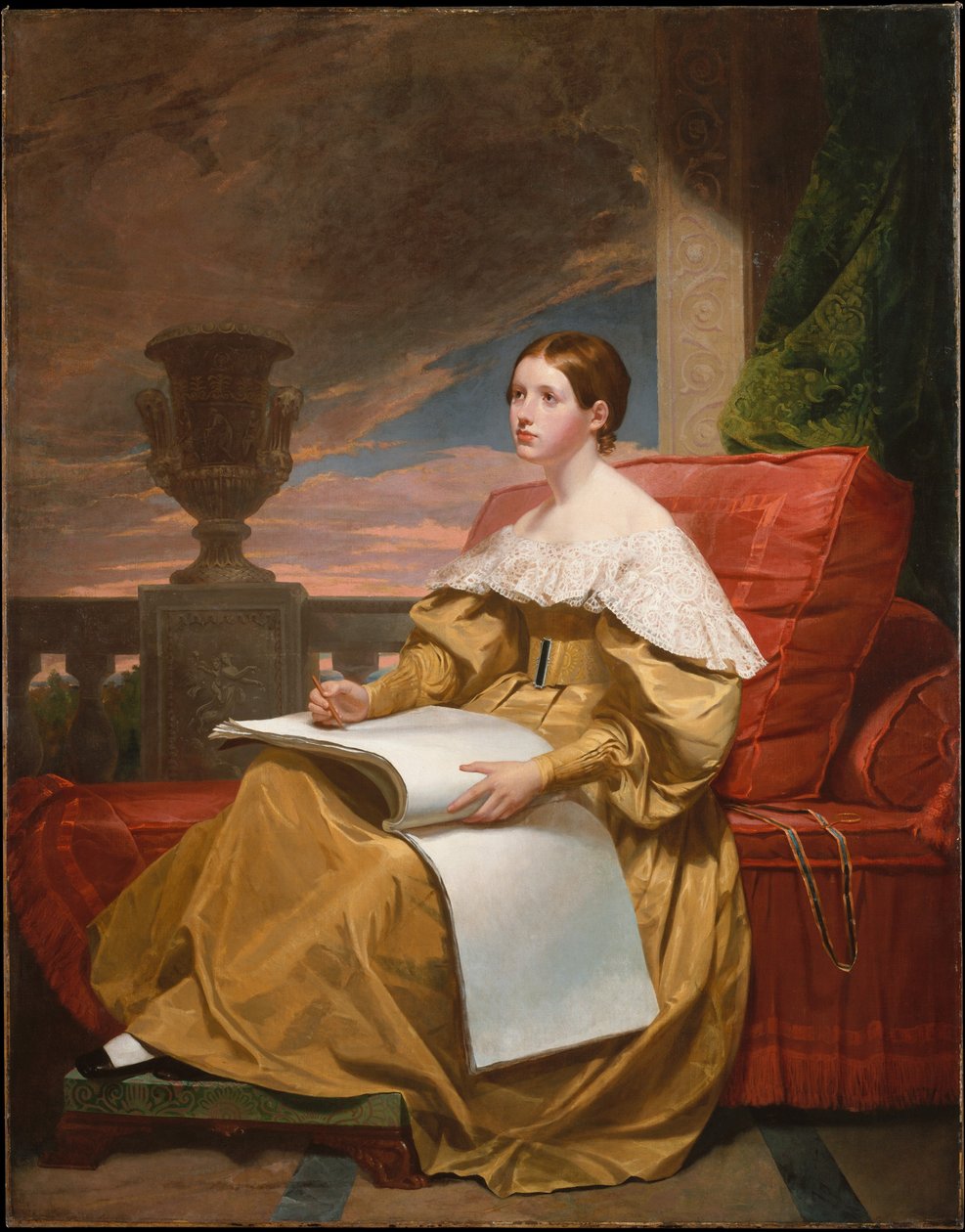 Susan Walker Morse (Muza), ok. 1836-37 (olej na płótnie) autorstwa Samuel Finley Breese Morse
