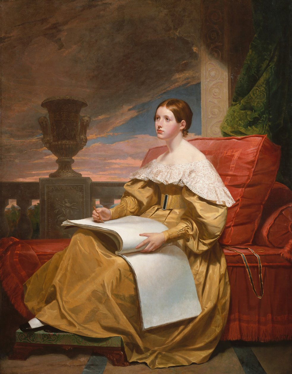 Susan Walker Morse Muse, ca. 1836-37. autorstwa Samuel Finley Breese Morse