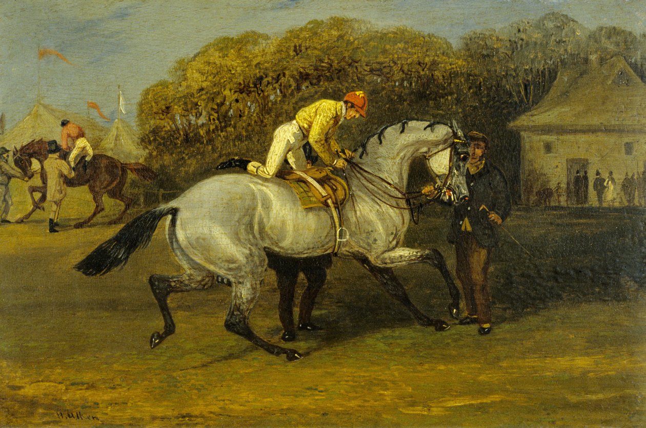 Montaż podporowy (olej na płótnie) autorstwa Samuel Henry Alken