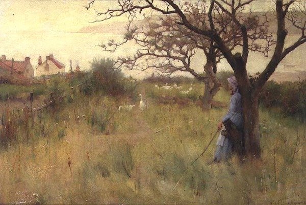 Gęsiareczka autorstwa Samuel Henry William Llewelyn