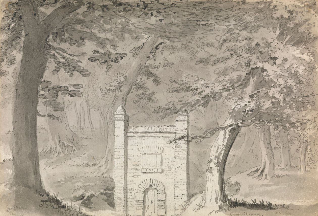 Park Greenwich autorstwa Samuel Hieronymus Grimm