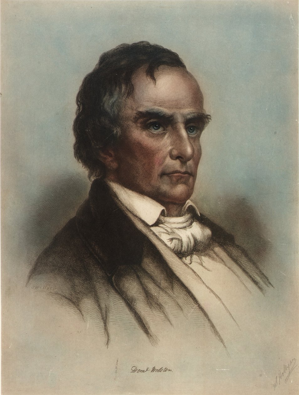 Daniel Webster autorstwa Samuel Hollyer