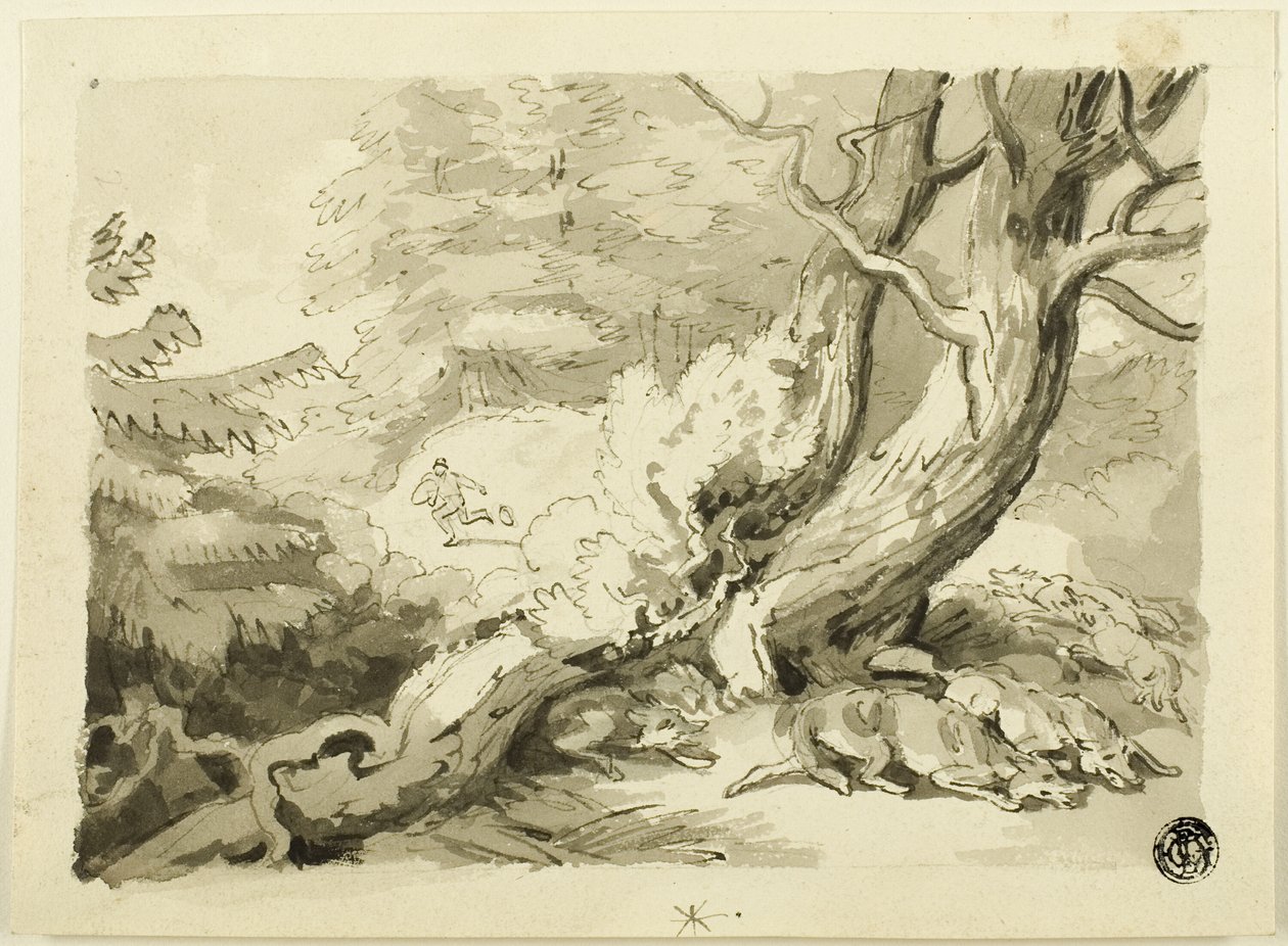 Polowanie na lisa autorstwa Samuel Howett