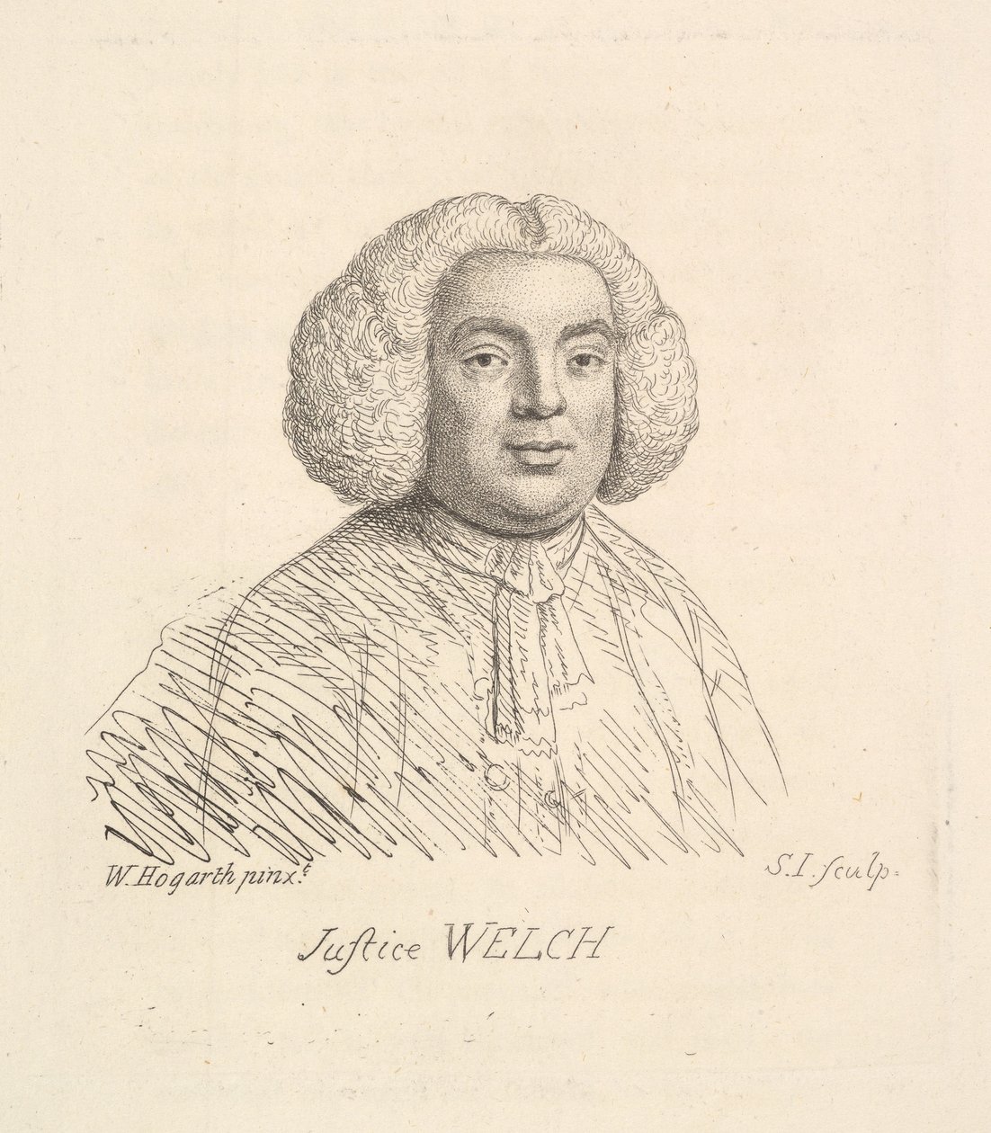 Sędzia Welch, 1794. autorstwa Samuel Ireland