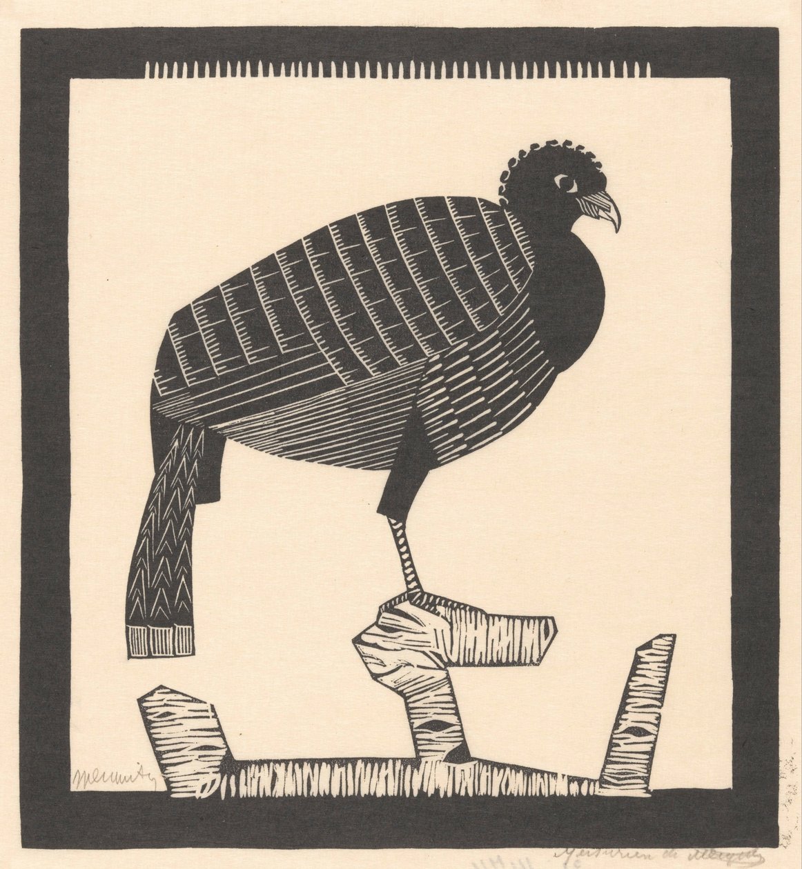 Pauwies (tytuł oryginalny) autorstwa Samuel Jessurun de Mesquita (signed by artist)