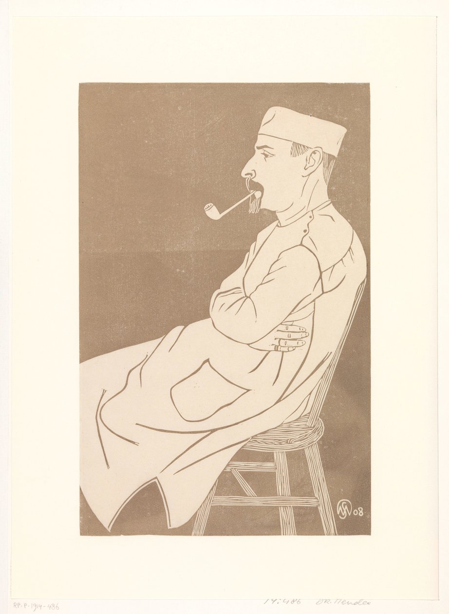 Joseph Mendes daCosta autorstwa Samuel Jessurun de Mesquita