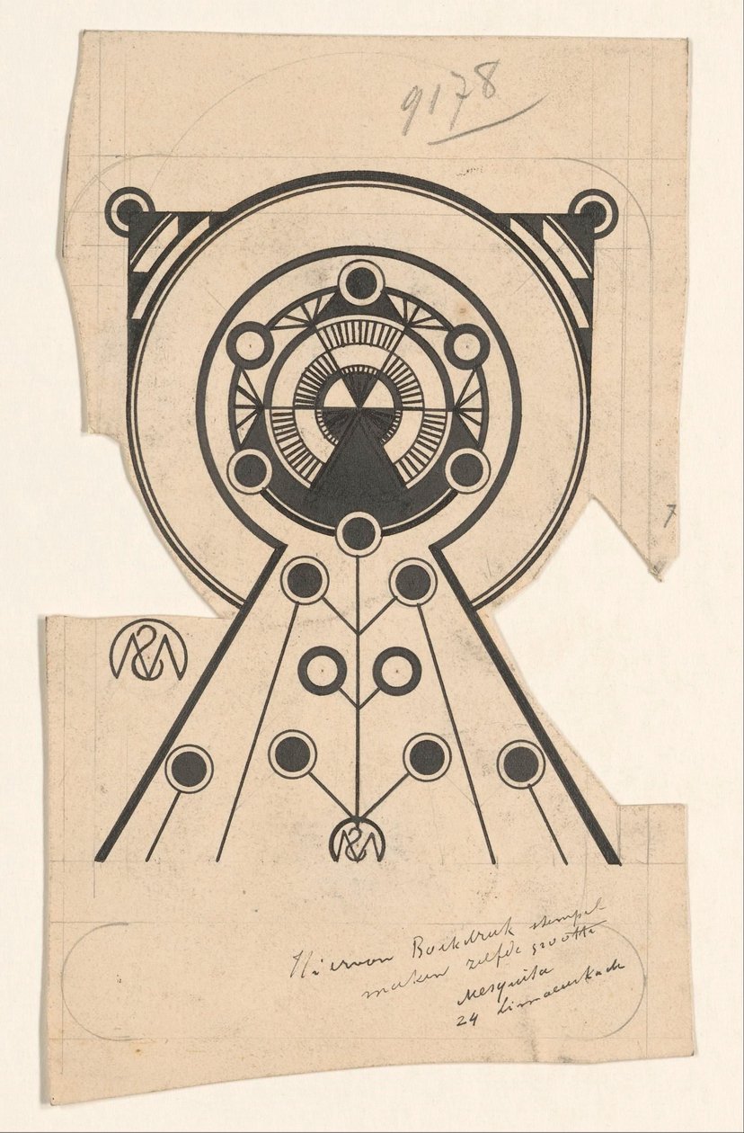 Ornament autorstwa Samuel Jessurun de Mesquita