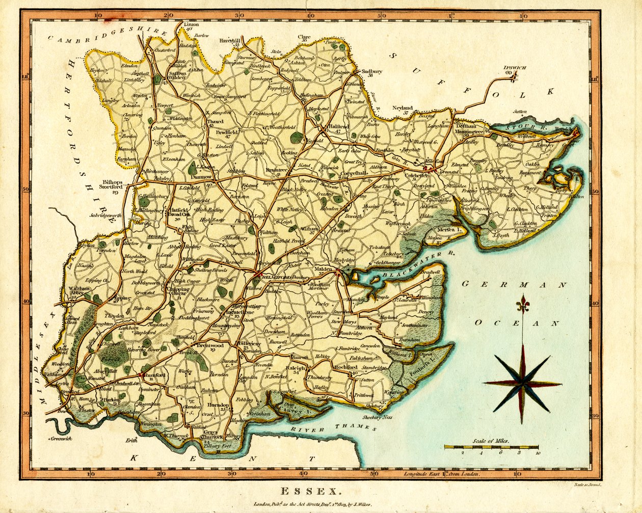 Hrabstwo Essex autorstwa Samuel John Neele