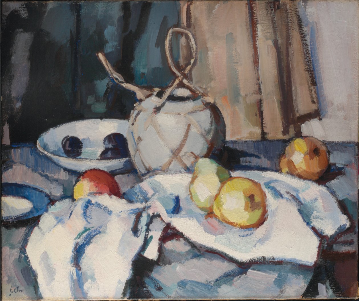 Słoik imbiru, ok. 1926 autorstwa Samuel John Peploe