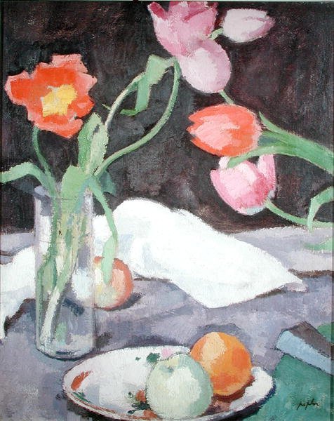Tulipany autorstwa Samuel John Peploe