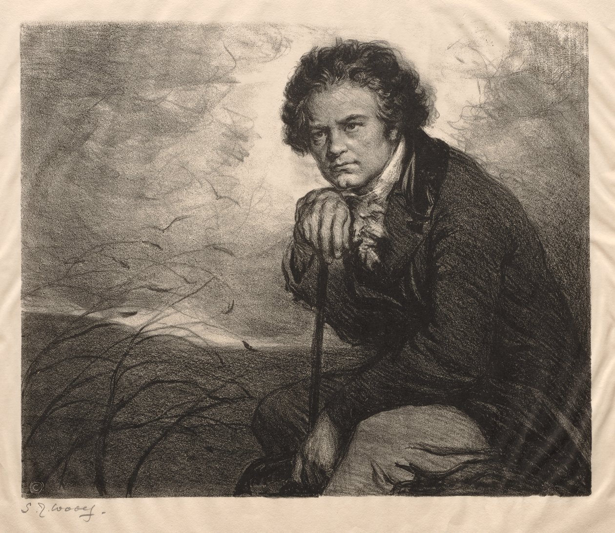 Beethoven autorstwa Samuel Johnson Woolf