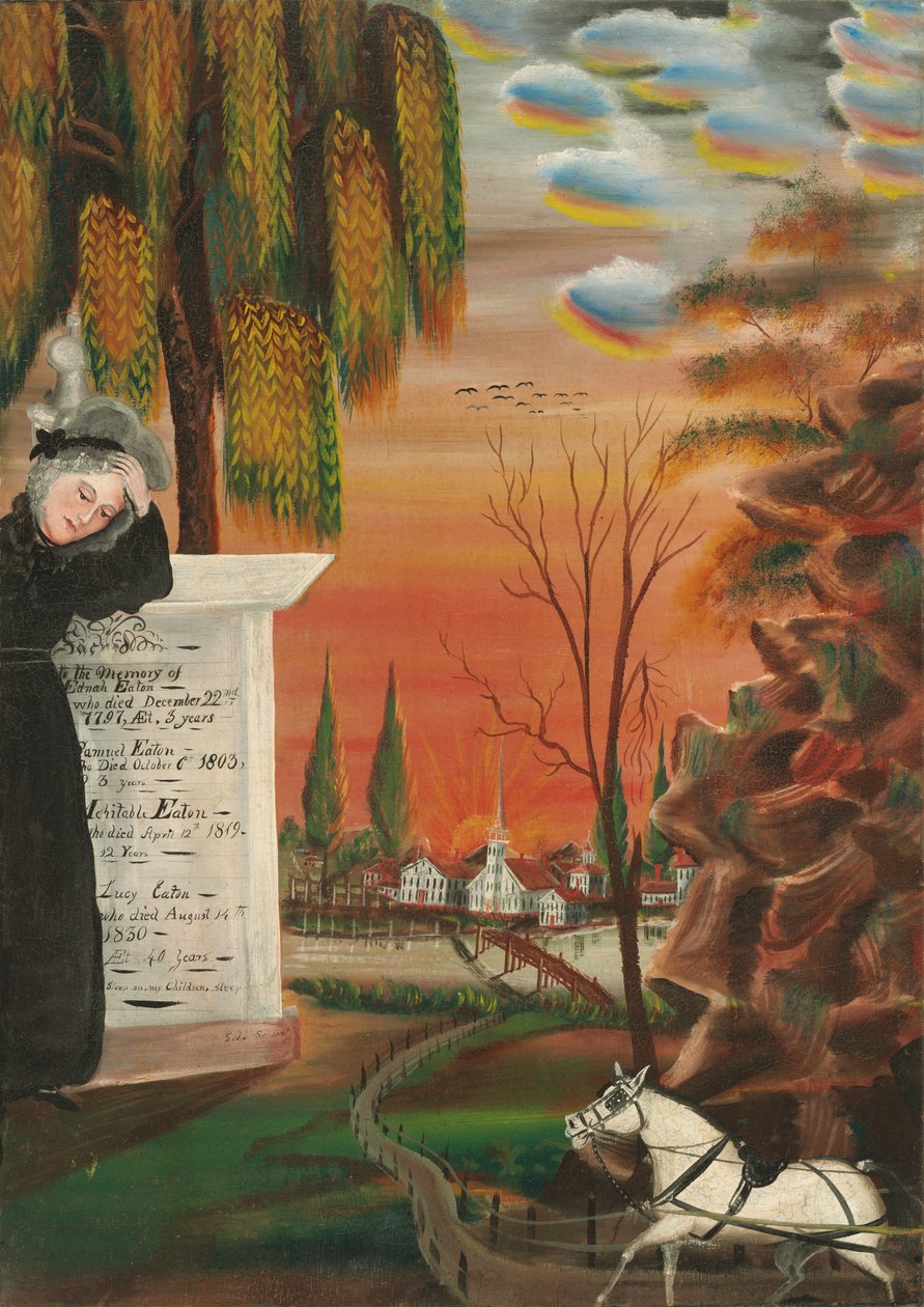 Miejsce pamięci rodziny Eaton, 1831. autorstwa Samuel Jordan
