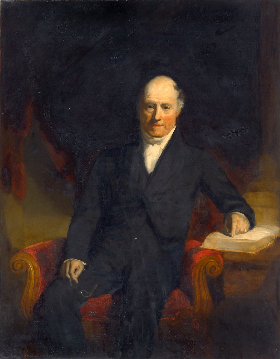 George Green (1767-1849), ok. 1840 (olej na płótnie) autorstwa Samuel Laurence
