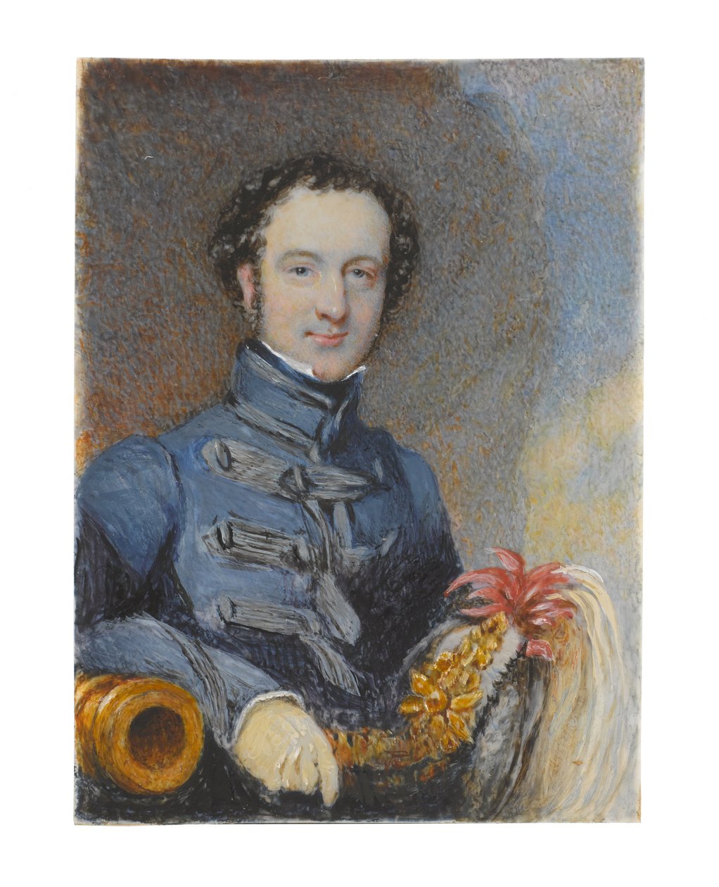 Kapitan William Siborne, 1830 ok autorstwa Samuel Lover