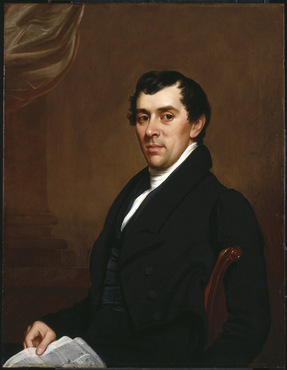 David Leavitt autorstwa Samuel Lovett Waldo