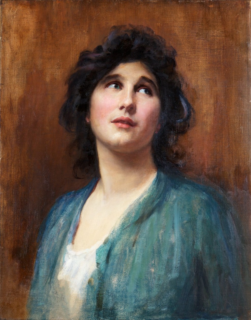 Adoracja autorstwa Samuel Luke Fildes