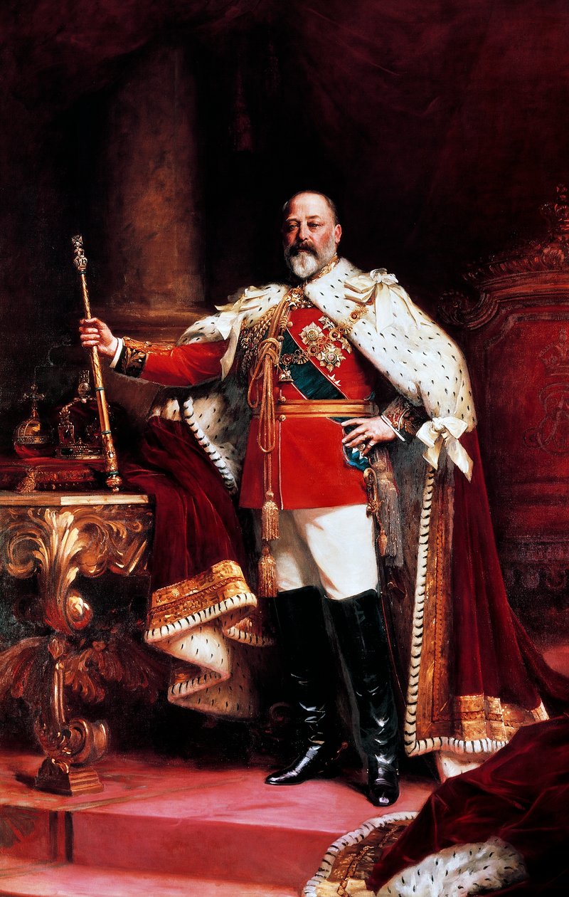 Portret Edwarda VII (malarstwo) autorstwa Samuel Luke Fildes