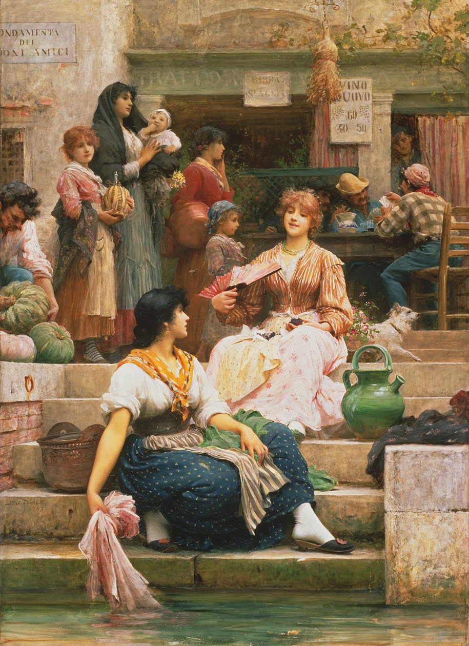 Wenecjanie autorstwa Samuel Luke Fildes