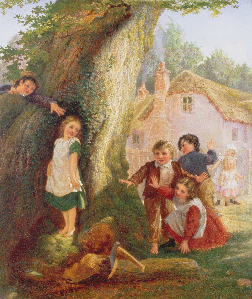 Szukaj w chowanego, 1869 autorstwa Samuel McCloy