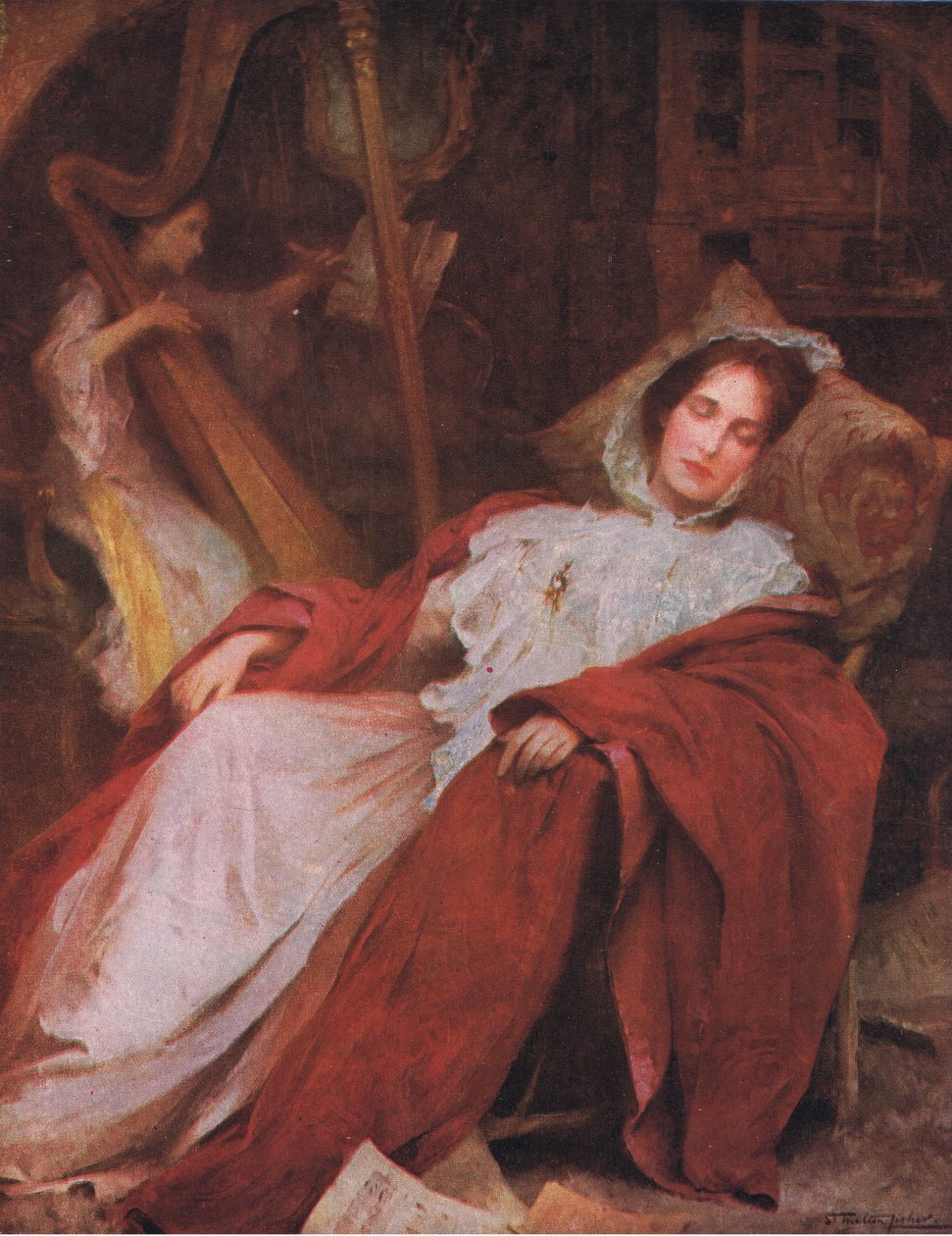 Marzenia, Bibbys Roczne autorstwa Samuel Melton (after) Fisher