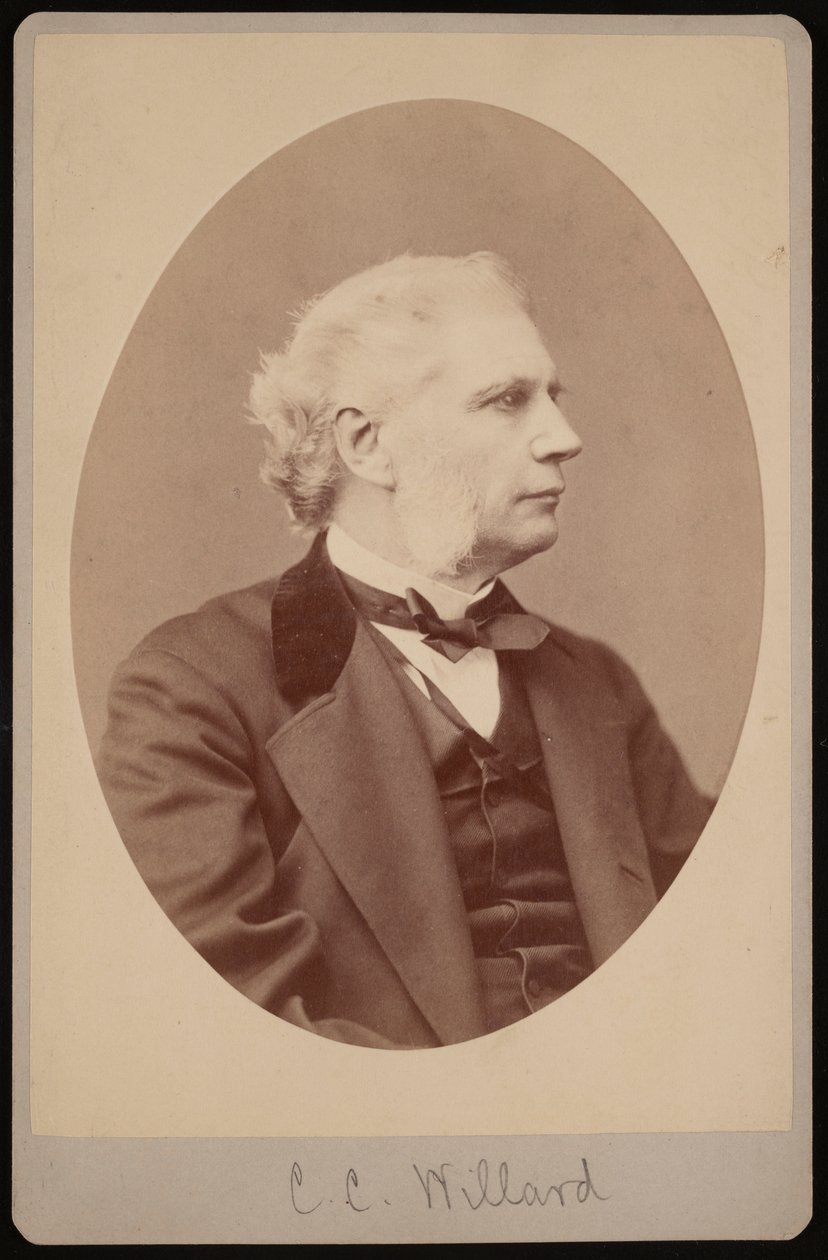 Portret Josepha Clappa Willarda 1820-1897, 1878. autorstwa Samuel Montague Fassett