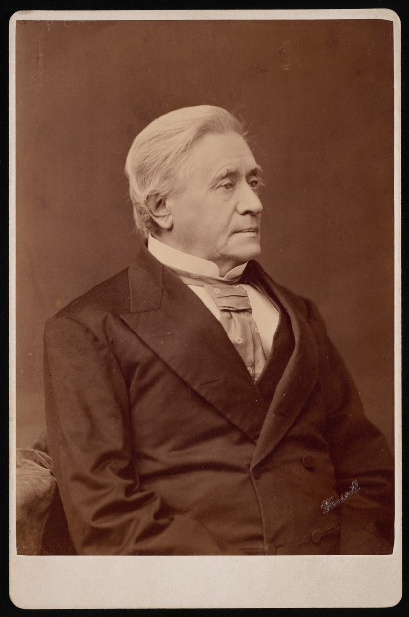 Portret Józefa Henryka 1797-1878, grudzień 1875. autorstwa Samuel Montague Fassett