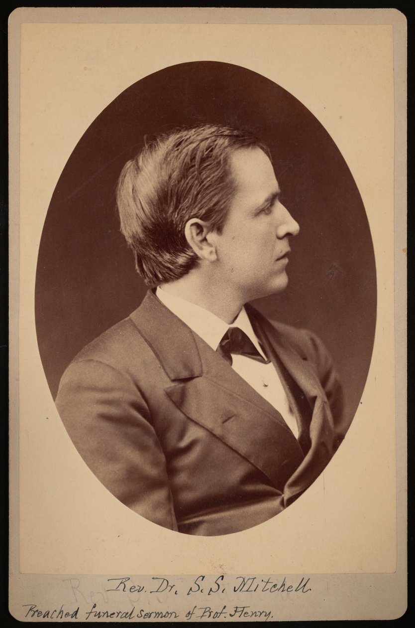 Portret wielebnego Samuela Swaina Mitchella 1839-1919, w latach 1876-1880. autorstwa Samuel Montague Fassett