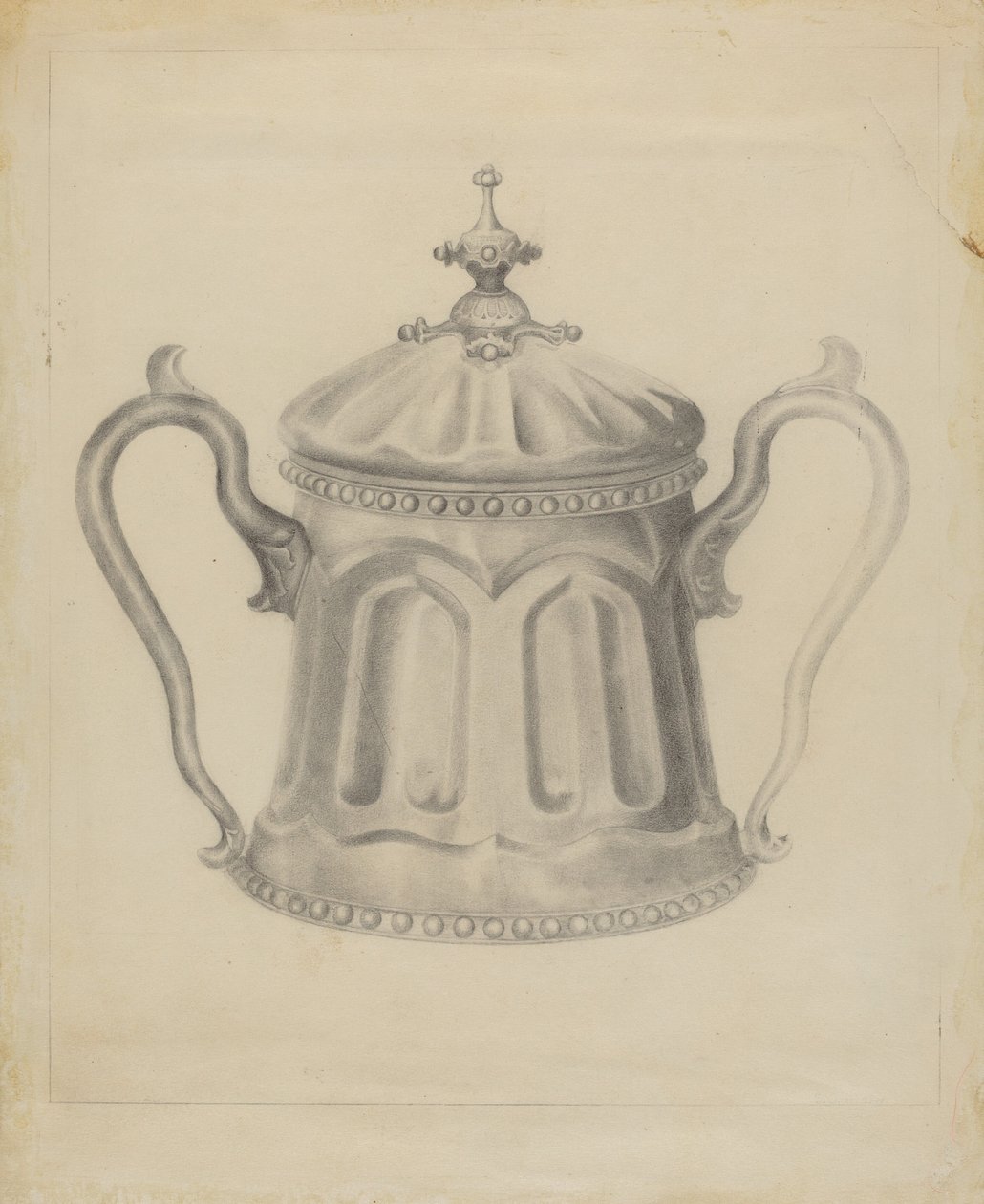 Cukiernica cynowa autorstwa Samuel O. Klein