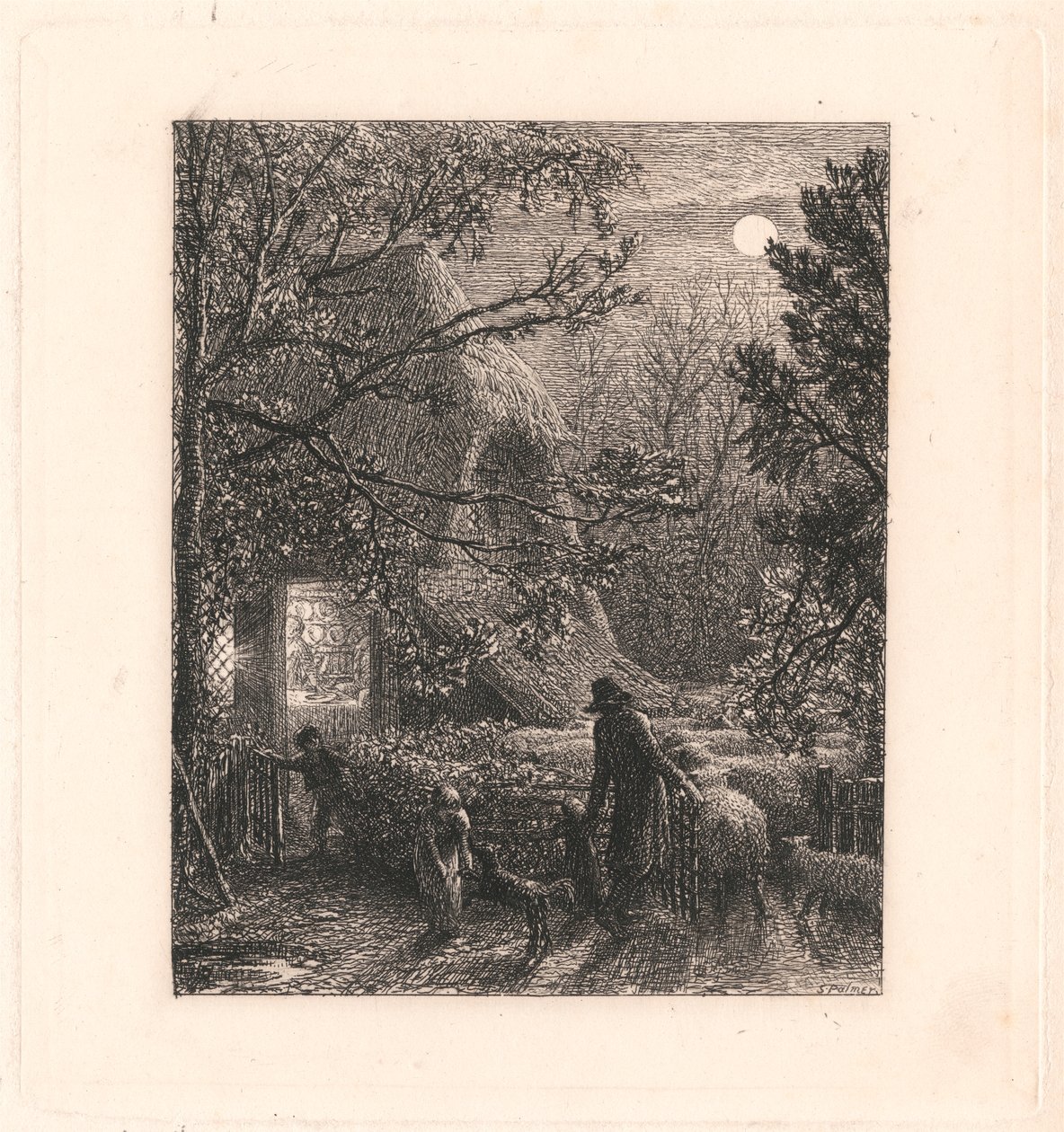polonês natalino autorstwa Samuel Palmer