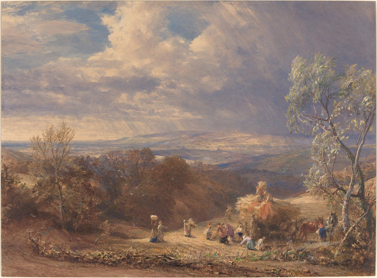 Żniwny autorstwa Samuel Palmer