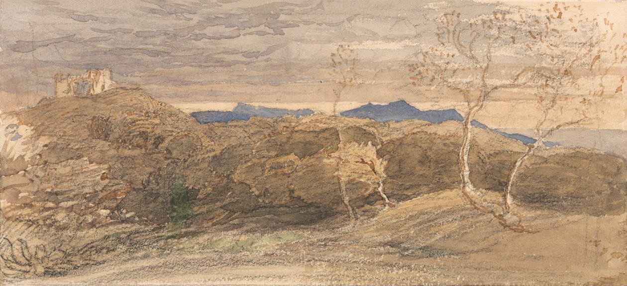 Scena w Walii autorstwa Samuel Palmer