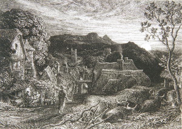 Dzwonnik autorstwa Samuel Palmer