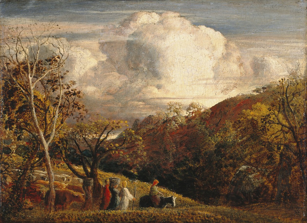Jasna Chmura autorstwa Samuel Palmer