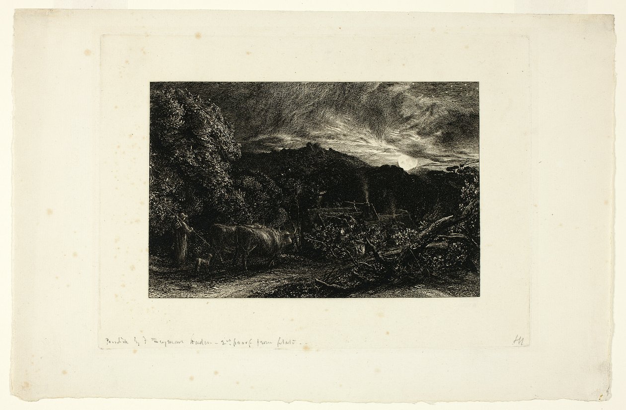 Pasterz autorstwa Samuel Palmer