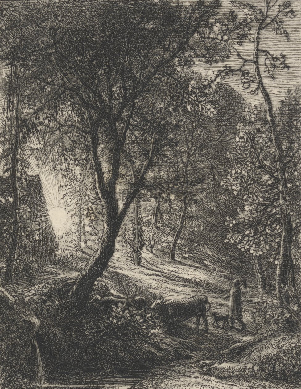 Chata Pasterza autorstwa Samuel Palmer