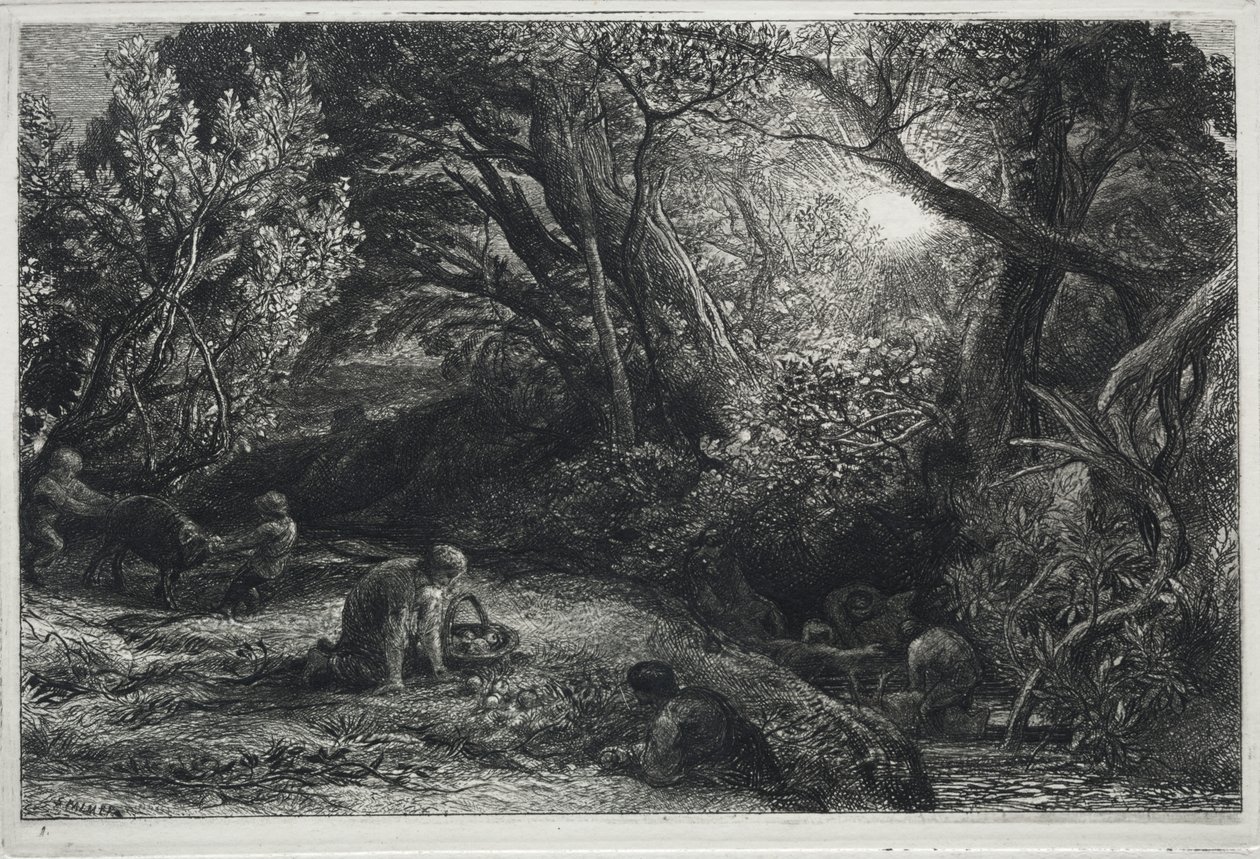 Poranek życia autorstwa Samuel Palmer