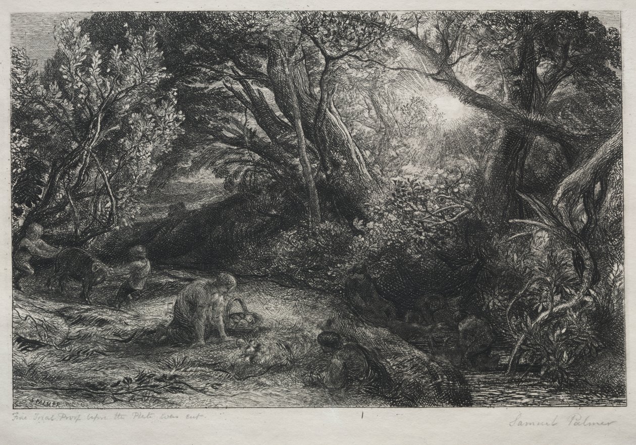 Poranek życia autorstwa Samuel Palmer