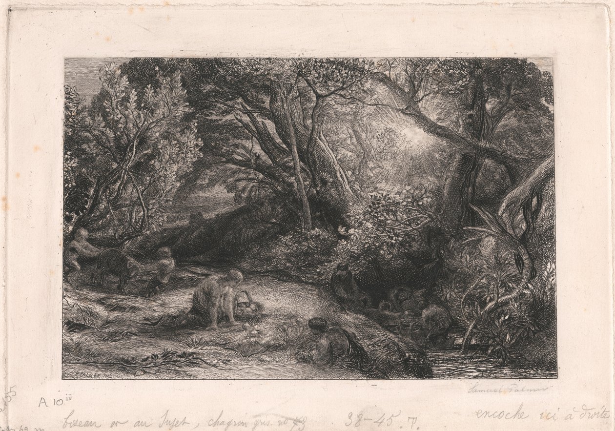 Poranek życia autorstwa Samuel Palmer