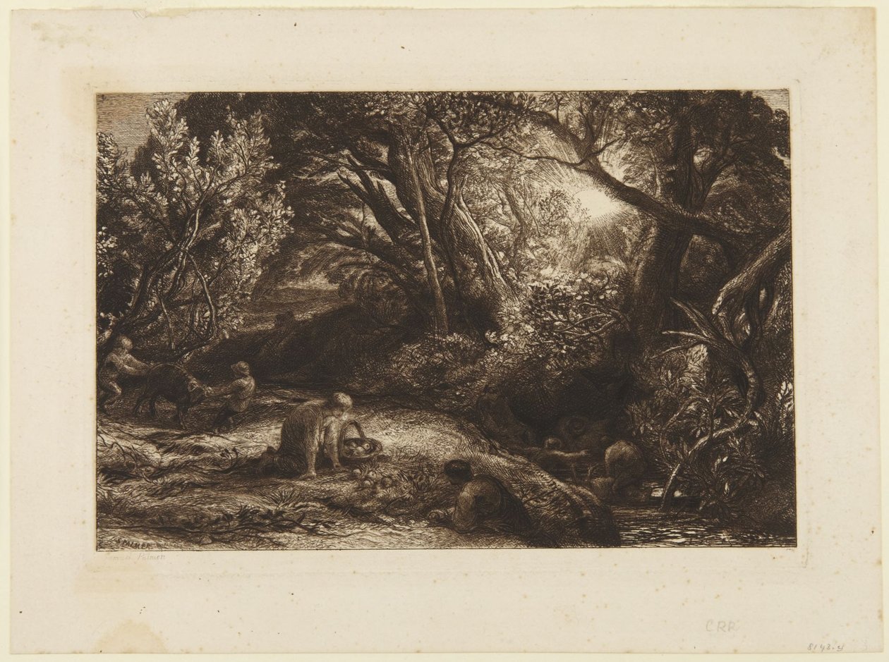 Poranek życia autorstwa Samuel Palmer