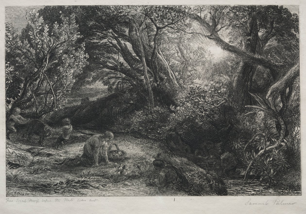 Poranek życia, 1860-1861. autorstwa Samuel Palmer
