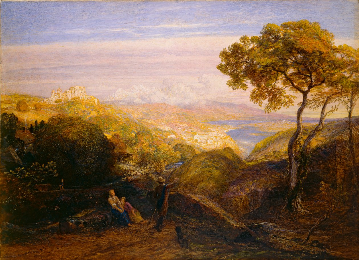 Perspektywa, 1864-1881 autorstwa Samuel Palmer